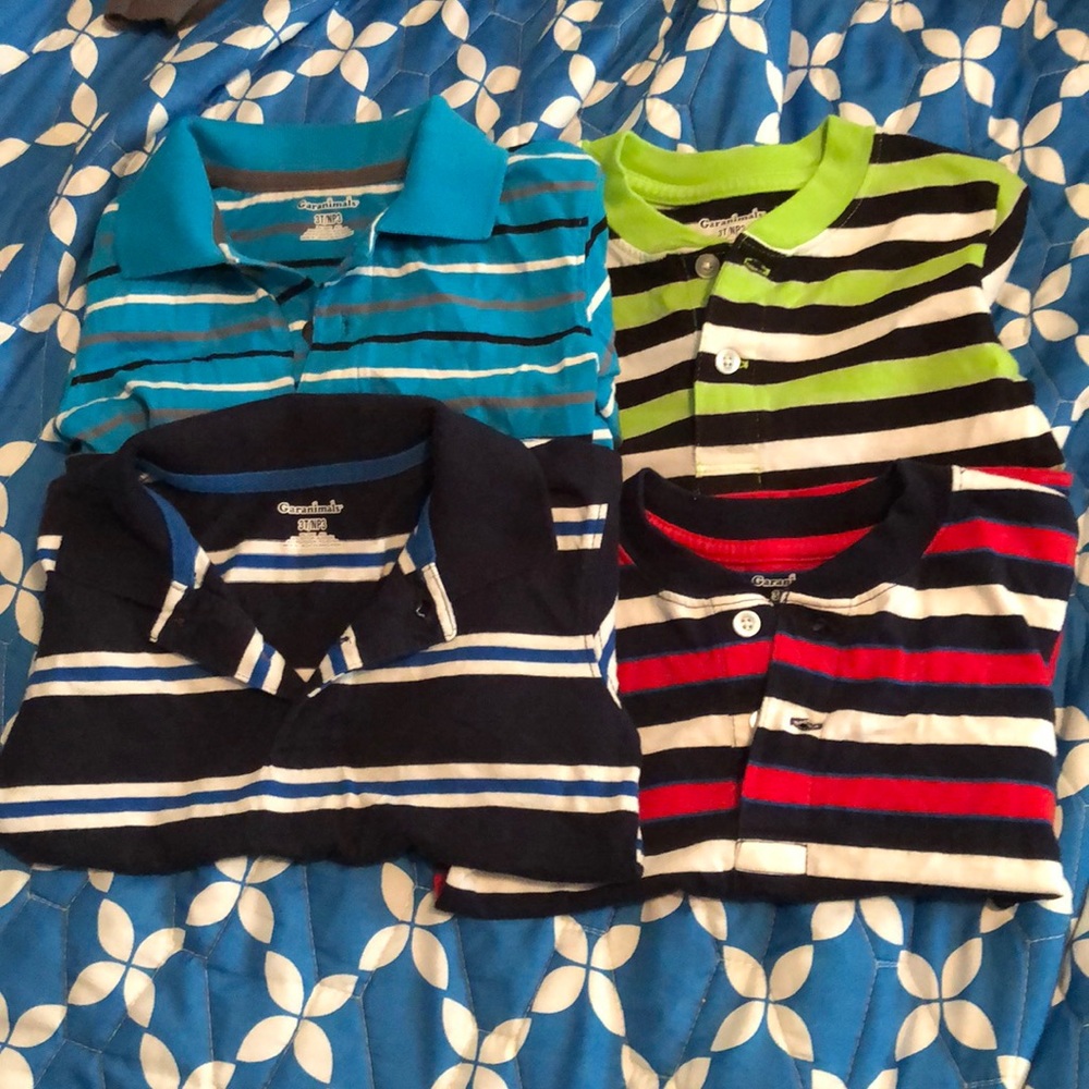 BOGO! 4 size 3T garanimals shirts